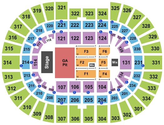 Value City Arena at The Schottenstein Center DMB Seating Chart