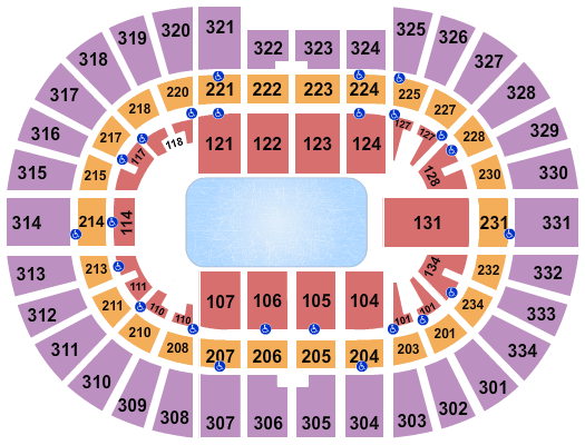 Value City Arena at The Schottenstein Center Disney On Ice Seating Chart