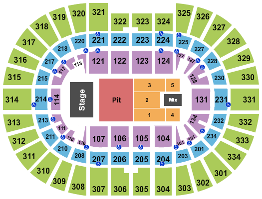 Value City Arena at The Schottenstein Center Endstage GA Pit 2 Seating Chart