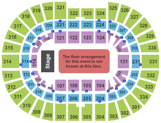 Value City Arena at The Schottenstein Center Generic Floor Seating Chart