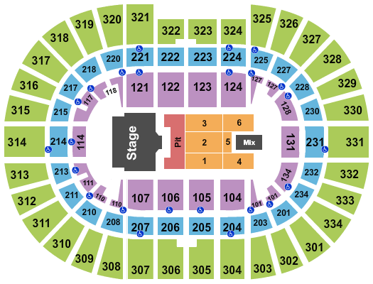 Value City Arena at The Schottenstein Center Guns N Roses Seating Chart