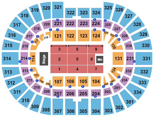 Schottenstein Center Seating Chart With Seat Numbers