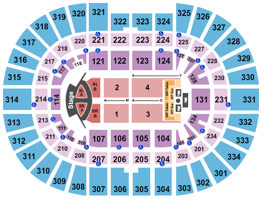 Value City Arena at The Schottenstein Center Jonas Brothers Seating Chart