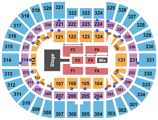 Value City Arena at The Schottenstein Center Journey Seating Chart