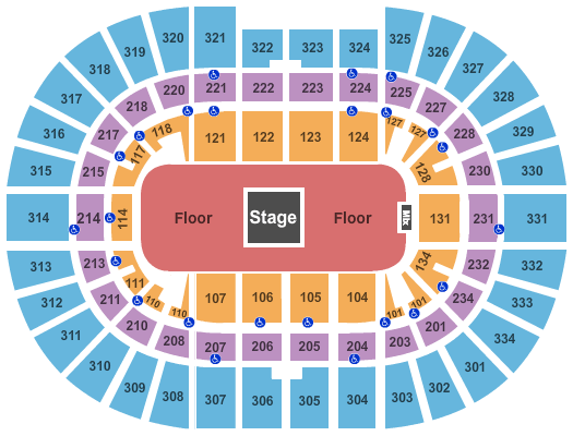 Value City Arena at The Schottenstein Center Kanye West Seating Chart