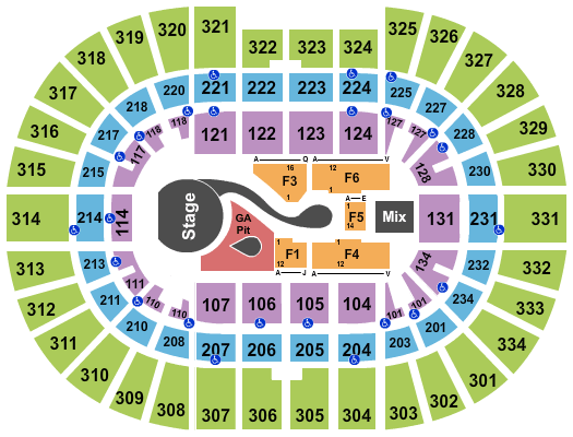 Value City Arena at The Schottenstein Center Katy Perry Seating Chart