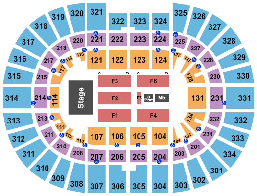 Value City Arena at The Schottenstein Center Little Big Town Seating Chart