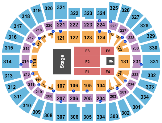 Value City Arena at The Schottenstein Center Mercy Me Seating Chart