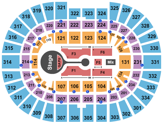 Value City Arena at The Schottenstein Center Michael Buble Seating Chart