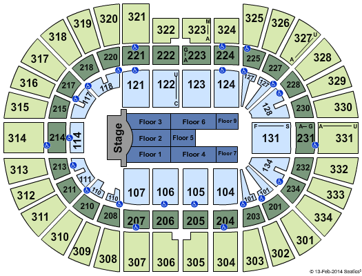 Value City Arena at The Schottenstein Center Motley Crue Seating Chart