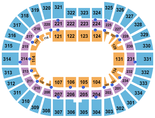Value City Arena at The Schottenstein Center Open Floor Seating Chart