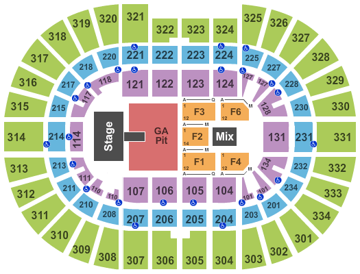 Value City Arena at The Schottenstein Center Pentatonix Seating Chart