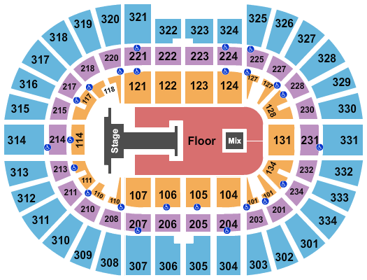 Value City Arena at The Schottenstein Center Shinedown Seating Chart