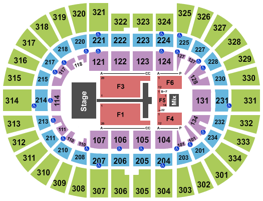 Value City Arena at The Schottenstein Center TobyMac Seating Chart