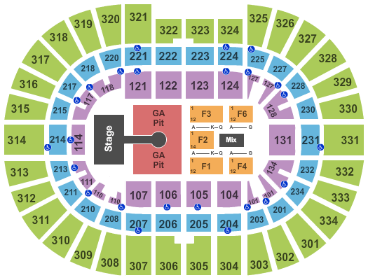 Value City Arena at The Schottenstein Center Zac Brown Band Seating Chart