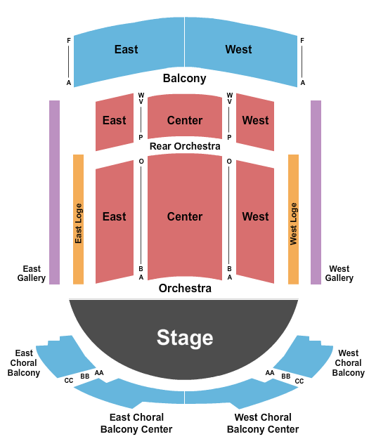Cherry Logan Emerson Concert Hall at Schwartz Center for Performing Arts Endstage Seating Chart Cherry Logan Emerson Concert Hall at Schwartz Center for Performing Arts Endstage Seating Chart