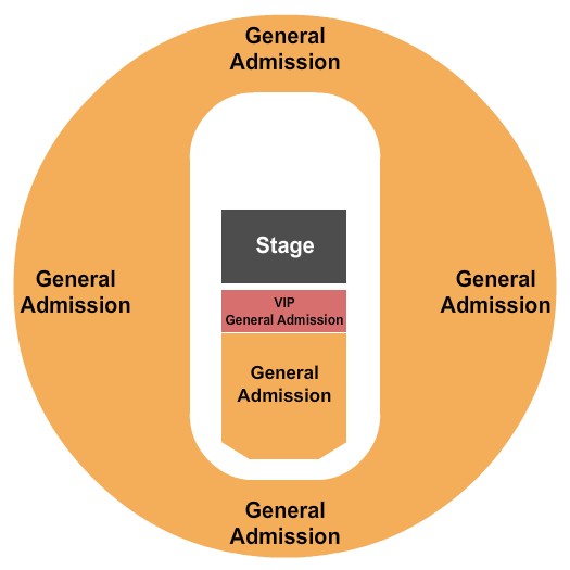 Scope Arena GA/VIP Seating Chart