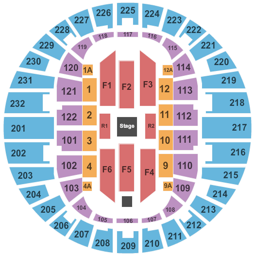 Scope Arena Comedy Get Down Seating Chart