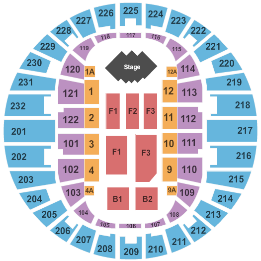 Scope Arena Joel Osteen Seating Chart
