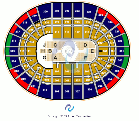 Canadian Tire Centre Jonas Brothers Seating Chart