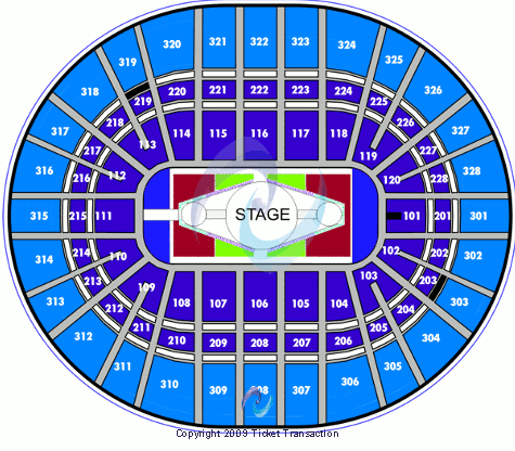 Canadian Tire Centre Britney Spears Seating Chart