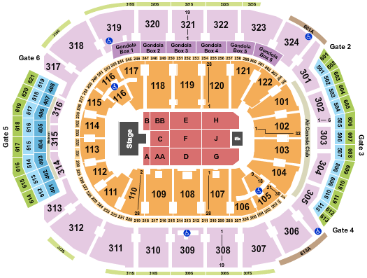 Scotiabank Arena Andrew Schulz Seating Chart