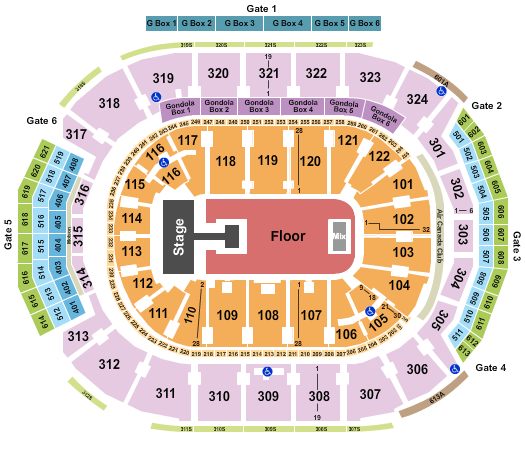 Scotiabank Arena Anirudh Seating Chart