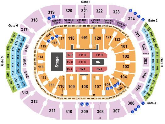 Scotiabank Arena The Black Keys Seating Chart