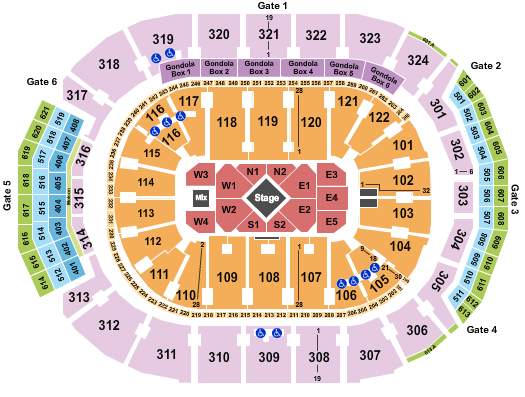 Scotiabank Arena Dave Chappelle Seating Chart