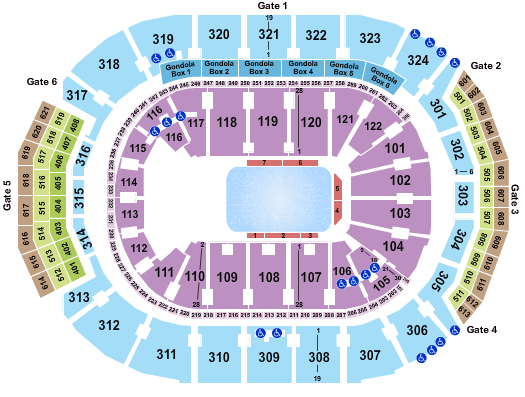 Scotiabank Arena Disney On Ice Seating Chart