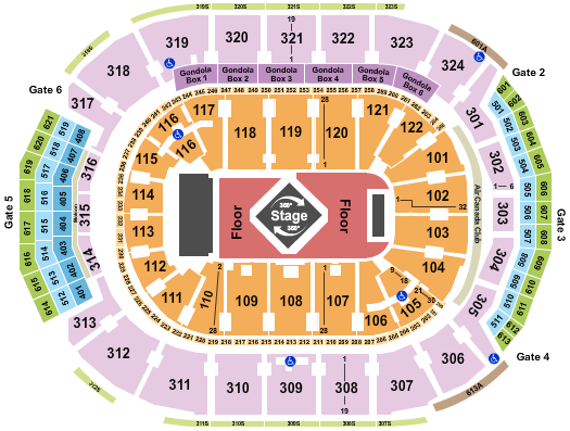 Scotiabank Arena Drake 2 Seating Chart