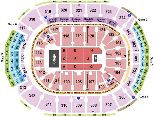 Scotiabank Arena Ebi Seating Chart