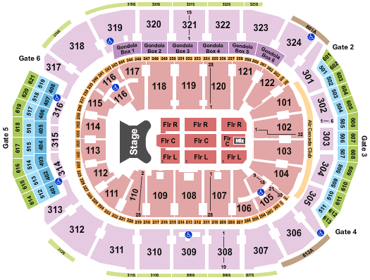 Scotiabank Arena Elton John Seating Chart