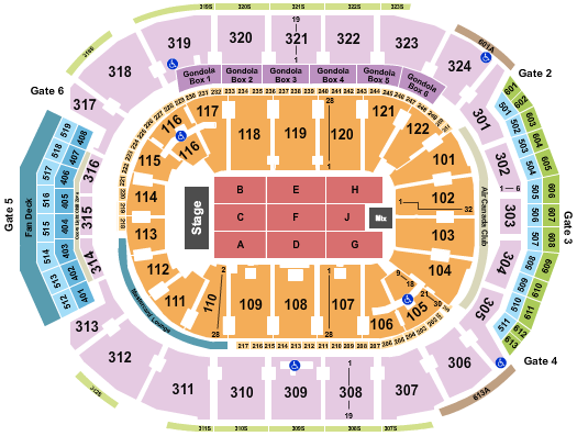 Zakir Khan Scotiabank Arena Seating Chart