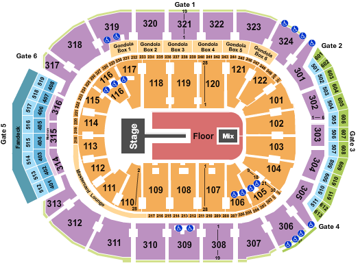 Scotiabank Arena Future Seating Chart