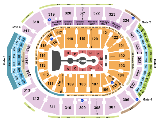 Gracie Abrams Scotiabank Arena Seating Chart