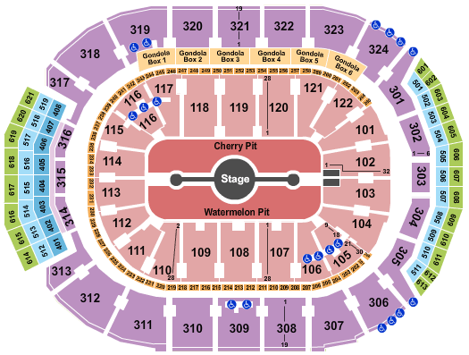 Scotiabank Arena Harry Styles Seating Chart