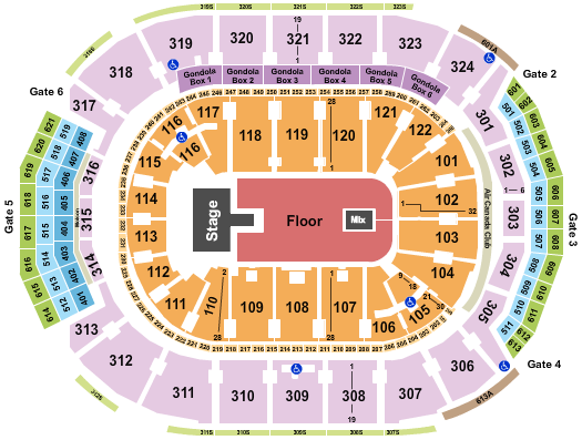 Scotiabank Arena Karan Aujla Seating Chart