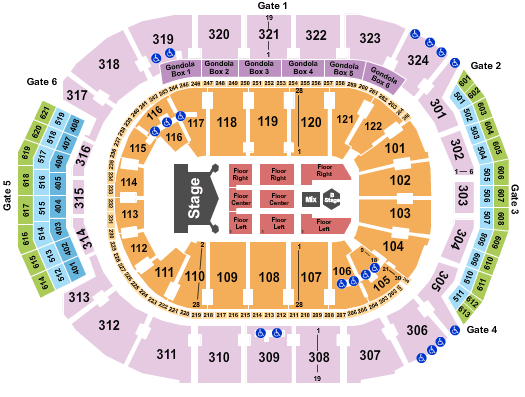 Scotiabank Arena Kiss Seating Chart