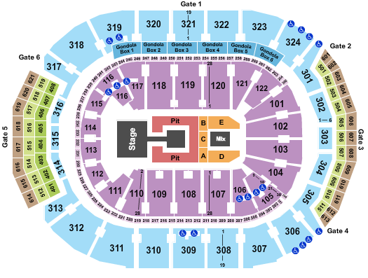 Scotiabank Arena Lizzo Seating Chart