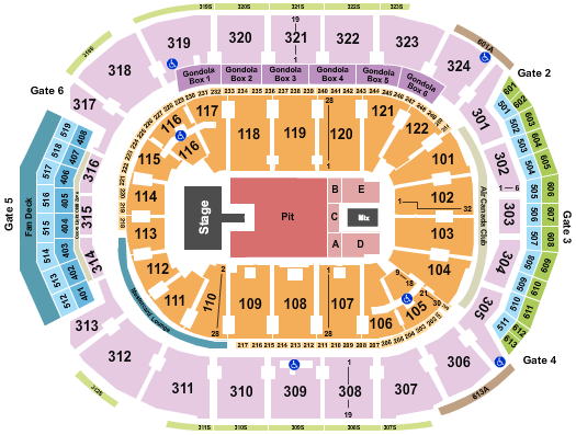 Scotiabank Arena Lorde Seating Chart