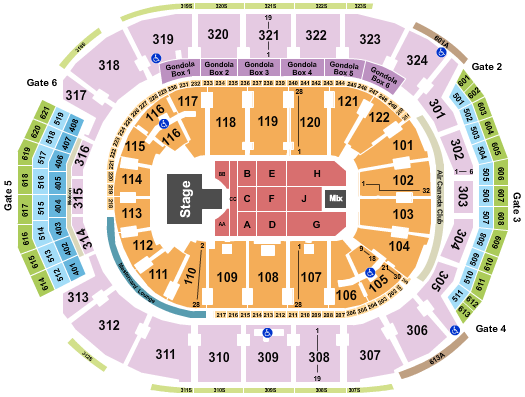 Scotiabank Arena Melanie Martinez Seating Chart