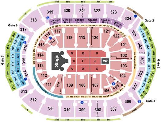 Scotiabank Arena Missy Elliott Seating Chart