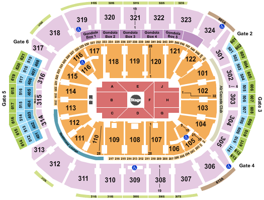 Scotiabank Arena Nate Bargatze Seating Chart