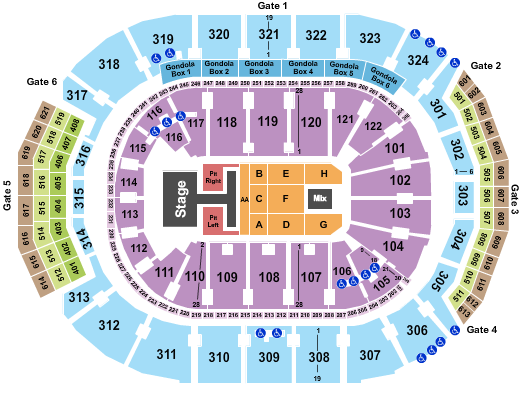 Scotiabank Arena Old Dominion Seating Chart