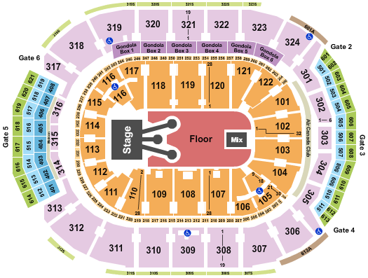 Scotiabank Arena - Toronto, ON  Tickets, 2023-2024 Event Schedule, Seating  Chart