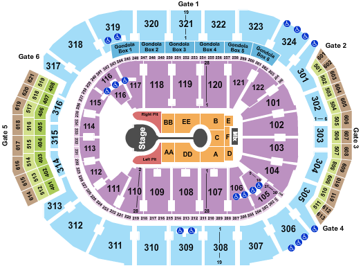 Scotiabank Arena Shawn Mendes 2 Seating Chart