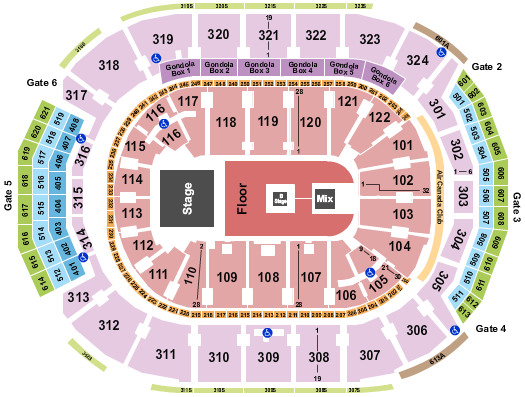 Scotiabank Arena Swedish House Mafia Seating Chart