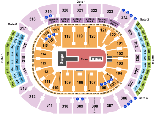 Scotiabank Arena Travis Scott Seating Chart