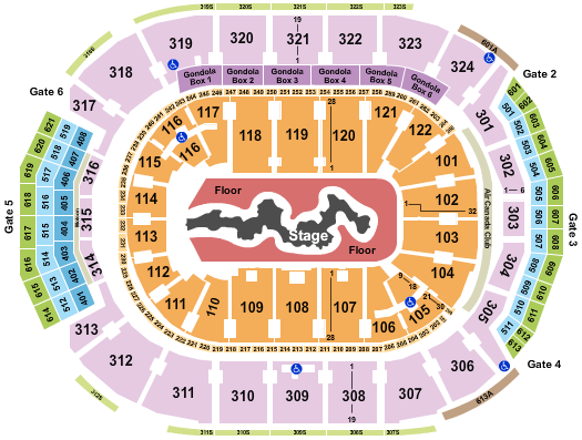 Scotiabank Arena Travis Scott Seating Chart